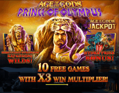 'Age of the Gods Prince of Olympus' by 'Playtech'. Click the image to enlarge.