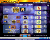 'MegaJackpots Wolf Run' by 'IGT'. Click the image to enlarge.