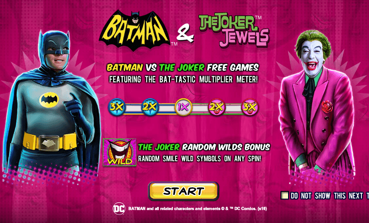 batman the joker jewels игровой автомат