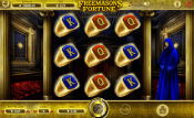 'Freemasons Fortune' by 'Booming Games'. Click the image to enlarge.