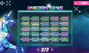 'Unicorn Gems' by 'MrSlotty'. Click the image to enlarge.