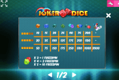 'Joker Dice' by 'MrSlotty'. Click the image to enlarge.