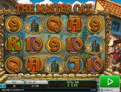 'The Master Cat' by 'Leander Games'. Click the image to enlarge.