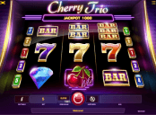 'Cherry Trio' by 'iSoftBet'. Click the image to enlarge.