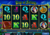 'Page of Fortune Deluxe' by 'Zeus Play'. Click the image to enlarge.