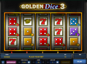 'Golden Dice 3' by 'Zeus Play'. Click the image to enlarge.