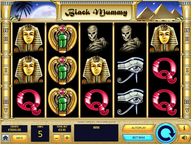 Black Mummy Slot Review with Wild Multipliers