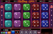 'Rolling Dice' by 'Amusnet Interactive'. Click the image to enlarge.