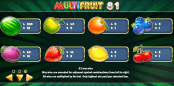'Multifruit 81' by 'Play'n GO'. Click the image to enlarge.