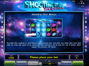 'Shooting Stars Supernova' by 'Novomatic'. Click the image to enlarge.