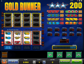 'Gold Runner' by 'Novomatic'. Click the image to enlarge.