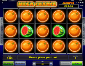 'Mega Chance' by 'Novomatic'. Click the image to enlarge.