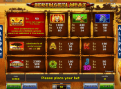 'Serengeti Heat' by 'Novomatic'. Click the image to enlarge.