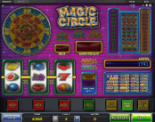 'Magic Circle' by 'Novomatic'. Click the image to enlarge.