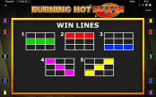 'Burning Hot Respin' by 'Novomatic'. Click the image to enlarge.