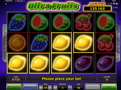 'Ultra Fruits' by 'Novomatic'. Click the image to enlarge.