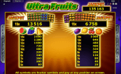 'Ultra Fruits' by 'Novomatic'. Click the image to enlarge.