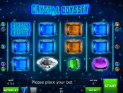 'Crystal Odyssey' by 'Novomatic'. Click the image to enlarge.