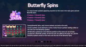 'Butterfly Staxx' by 'Net Entertainment'. Click the image to enlarge.