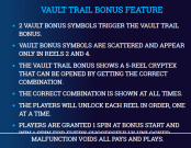 'Codex Jackpot' by 'Vibra Gaming'. Click the image to enlarge.