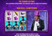 'Batman and The Penguin Prize' by 'Playtech'. Click the image to enlarge.