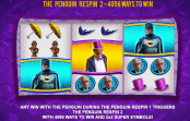 'Batman and The Penguin Prize' by 'Playtech'. Click the image to enlarge.