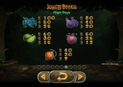 'Jungle Books' by 'Yggdrasil Gaming'. Click the image to enlarge.