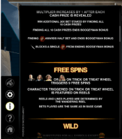 'Halloween' by 'Microgaming'. Click the image to enlarge.