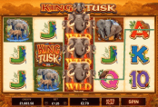 'King Tusk' by 'Microgaming'. Click the image to enlarge.