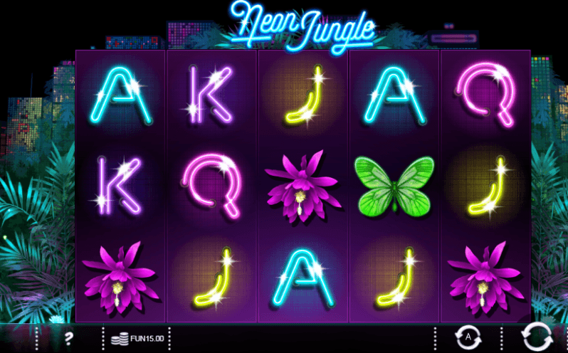 neon jungle игровой автомат