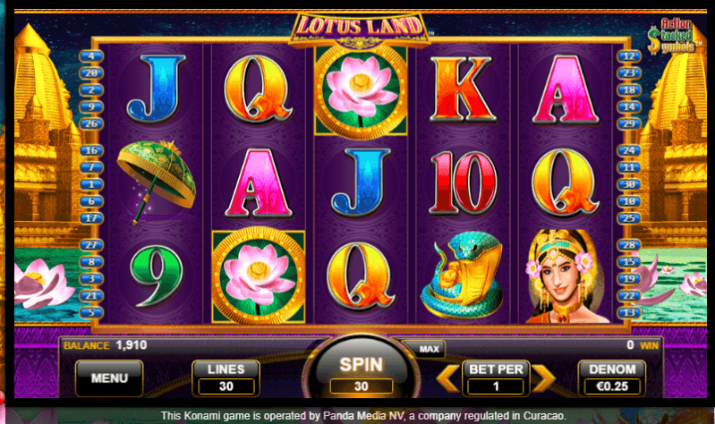 Lotus slot game