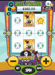 'Reel Stacker' by 'Leander Games'. Click the image to enlarge.