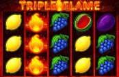 'Triple Flame' by 'Reel Time Gaming'. Click the image to enlarge.