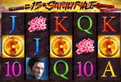 '15 Samurai' by 'Reel Time Gaming'. Click the image to enlarge.