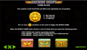 'Ancient Egypt' by 'Pragmatic Play'. Click the image to enlarge.