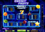 'Energy Fruits' by 'BF Games'. Click the image to enlarge.