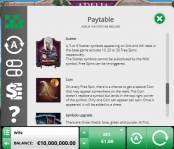 'Adelia The Fortune Wielder' by 'Microgaming'. Click the image to enlarge.