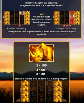 'Respin Rhino' by 'Lighting Box'. Click the image to enlarge.