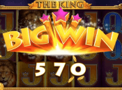 'The King﻿' by 'iSoftBet'. Click the image to enlarge.