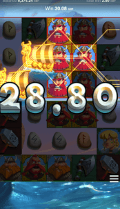 'Viking Clash' by 'Push Gaming'. Click the image to enlarge.