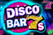 'Disco Bar 7s' by 'Booming Games'. Click the image to enlarge.