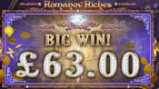 'Romanov Riches' by 'Microgaming'. Click the image to enlarge.