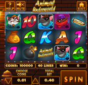 'Animal Underworld' by 'Wager2Go'. Click the image to enlarge.