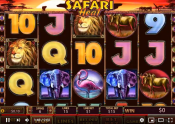'Safari Heat' by 'Playtech'. Click the image to enlarge.