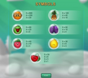 'Fruit Monster Christmas' by 'Spinmatic'. Click the image to enlarge.