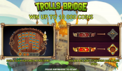 'Trolls Bridge' by 'Yggdrasil Gaming'. Click the image to enlarge.