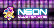 'Neon Cluster Wins' by 'Stake Logic'. Click the image to enlarge.