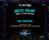 'Arctic Valor' by 'Microgaming'. Click the image to enlarge.