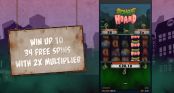 'Zombie Hoard' by 'Microgaming'. Click the image to enlarge.