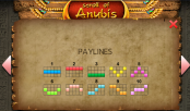 'Scroll of Anubis' by 'Inbet Games'. Click the image to enlarge.